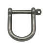 Stainless Steel Wide Dee Shackle 8MM X2 (Screw Pin D