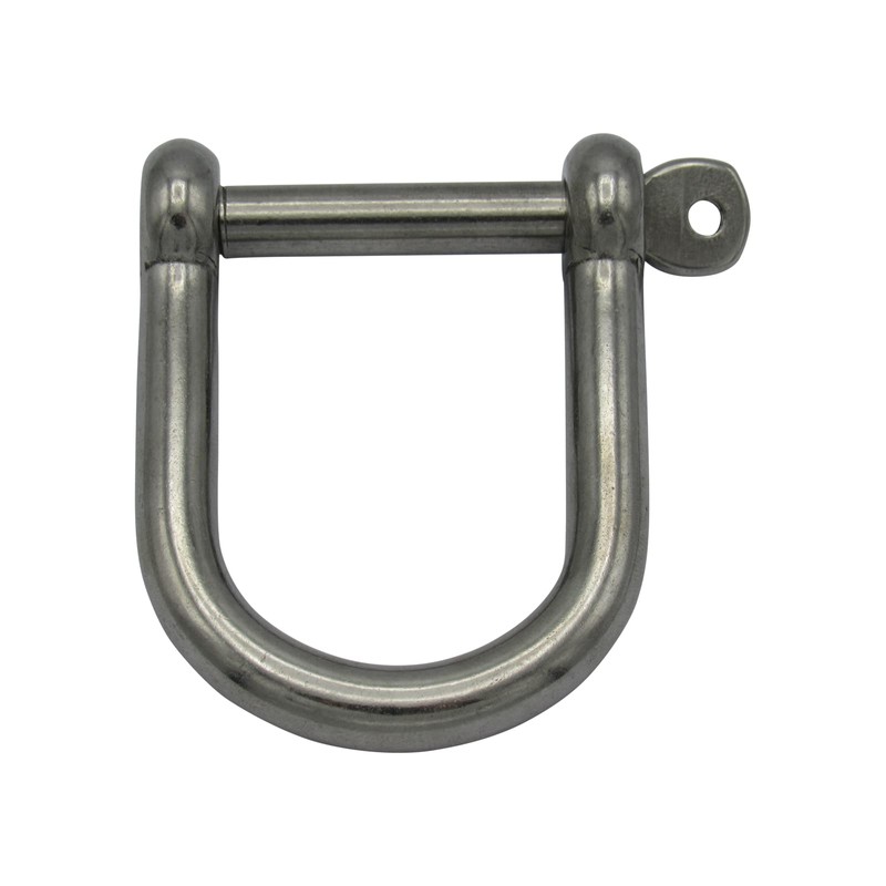 Stainless Steel Wide Dee Shackle 8MM X2 (Screw Pin D