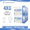 200 Dental Dry Corners, Disposable Saliva Control Cheek Protection Pads