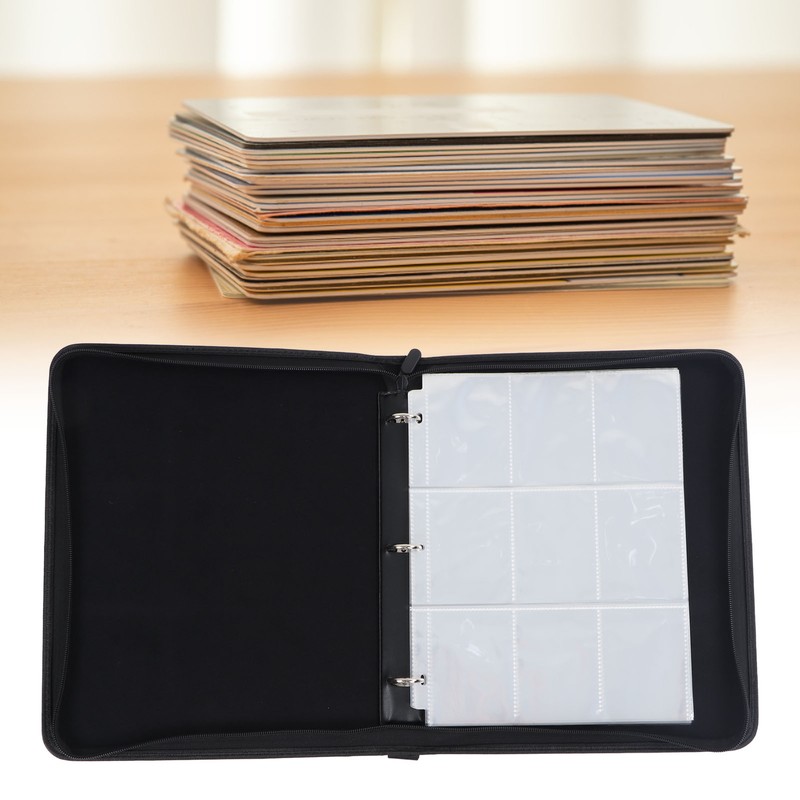 9 Pocket Trading Card Binder 20 Clear Card Pages Prevent
