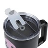 Bioworld Kuromi 40 Oz. Stainless Steel Tumbler With Leak-Proof Lid