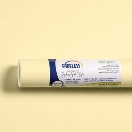 Fadeless Schoolgirl Style Bulletin Board Paper, 48" x 12', Lemon Drop, 4 Rolls