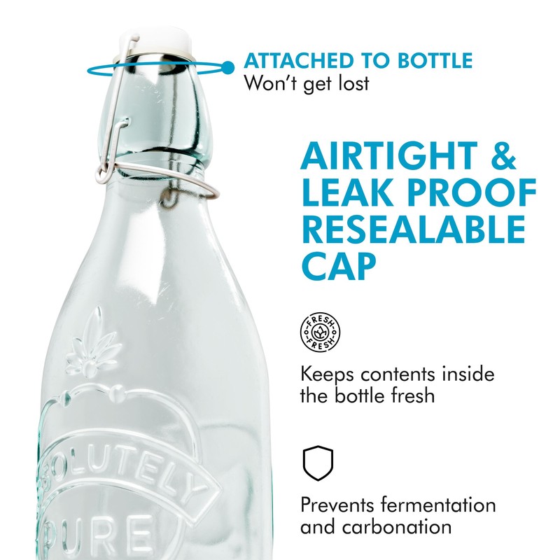Amici Hermetic Milk Bottle - 34 oz