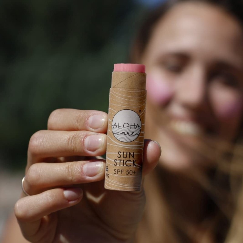 Aloha Sun Stick SPF 50+ Face Mineral Sun Protection for