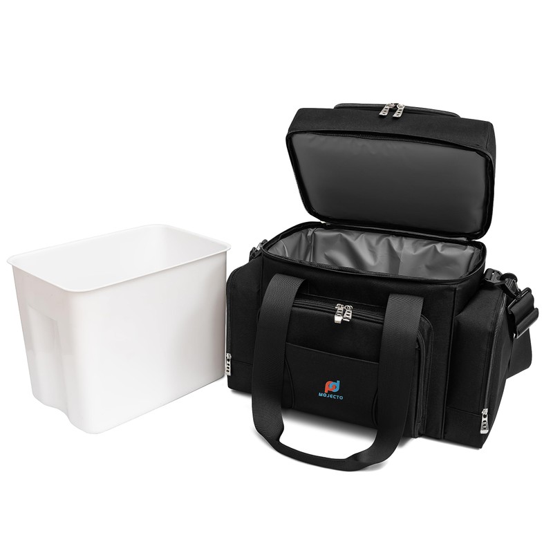 Extra Large Cooler Bag (15x12.5x9 in) with Leakproof Hard Liner.