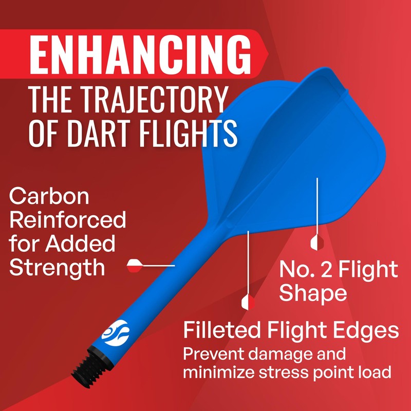 Shot! Darts | Flight Deck | One Piece Dart Flight