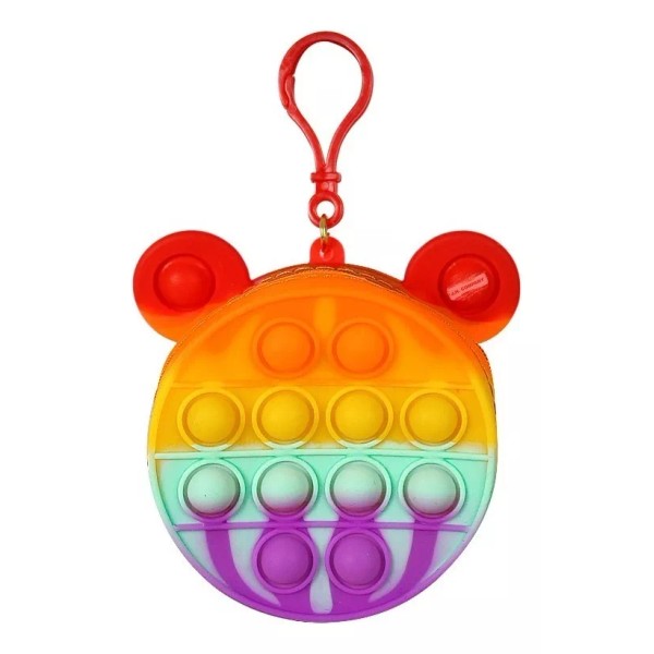 J.H. Company Monedero Fidget Toy Pop It Juguete Burbuja Anti