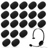 Bonsicoky 50 Pack Mini Foam Microphone Windscreen - High Density