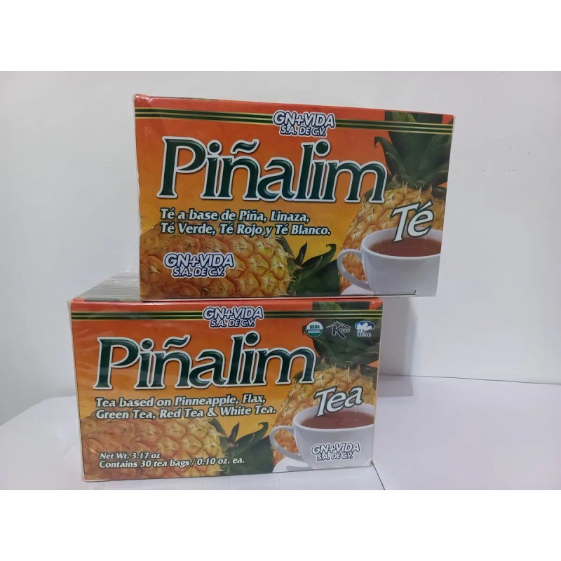Piñalim Piña Linaza Verde Rojo Blanco Sobres Vida