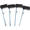CableDeconn Mini SAS 36 SFF-8087 to (4) SFF-8482 Connectors with