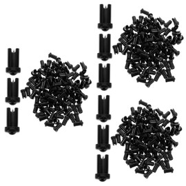 FOMIYES 3sets Essential Lash Glue Accessories Anti-clog Needles Replacement Head for Eyelash Glue Bottle 100pcs*3