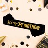 PYQWA It's My 94th Birthday Sash - 94th Birthday Gifts