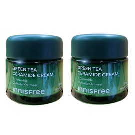 Innisfree Green Tea Ceramide Cream 50mlx2 / 이니스프리 그린티 세라마이드 크림 50mlx2개