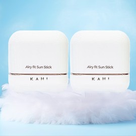 Gahi Airi Fit Sun Stick 2 Pieces 14g+14g Portable Sunscreen Waterproof Sun Care / 가히 에어리핏 선스틱 2개 14g+14g 휴대용 선크림 워터프루프 선케어