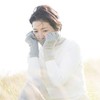 No Sewing Fabric Organic Cotton Yak Neck Warmer, gray