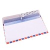 50 Pack Airmail Envelopes -Commercial Flap Business Envelopes- Air Mail