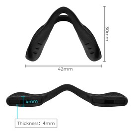 HILEEN Replacement Nose Pads Nose Pieces for Oakley Si M Frame 2.0 | Si M Frame 3.0 OO9146 | RazorBlades | RazorBlade New Sunglasses | Eyeglass 1 Piece