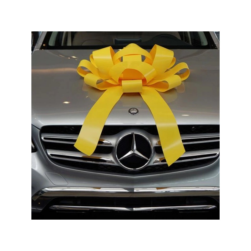 CarBowz Magnetic Car Bow Large 4ft Black Color