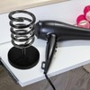 PACKOVE Blow Dryer Stand with Marble Base Spiral Hair Tool