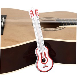 Kisangel 4pcs Thermometer for Indoor Use Durable Temperature Gauge for Cello Guitar Easy Read Display Versatile for Home Office Nursery Practical Reusable