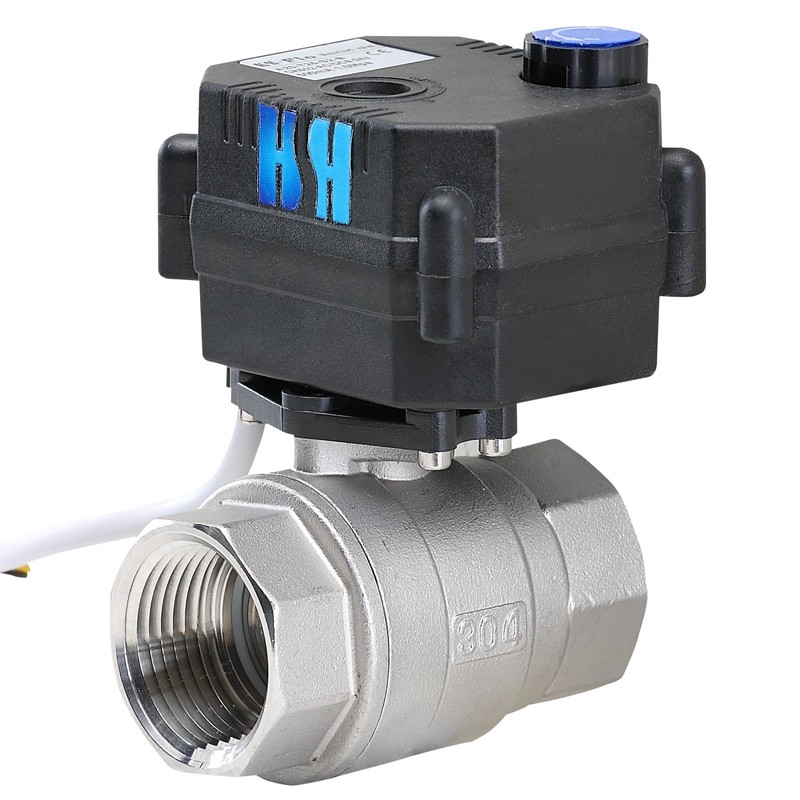 HSH-Flo 1" DN25 NPT 2 Way 12VDC 9-24VAC/DC Stainless Steel