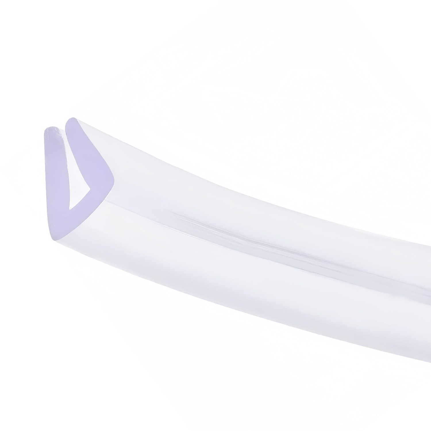LEPEVNEY Transparent PVC U-Seal Channel Edge Protector Sheet Edging ...