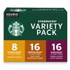 Starbucks K-Cup Coffee Pods, Starbucks Blonde, Medium and Dark Roast