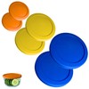 1, 2 & 4 Cup Orange, Blue, Red Replacement Lids/Covers