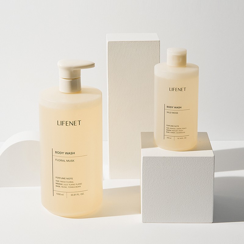 lifenet [1+1 Lifenet Mildly Acidic Moist Cleansing Body Wash Set