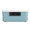 Combination Lock Box, 9L Capacity Double Layer Lockable Storage Box,