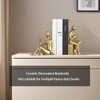 Decorative Bookends, Ceramic Book Ends for Shelves, Home Office Decor