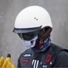 JQF Gear Retro Motorcycle Helmets for Men Women Open Face