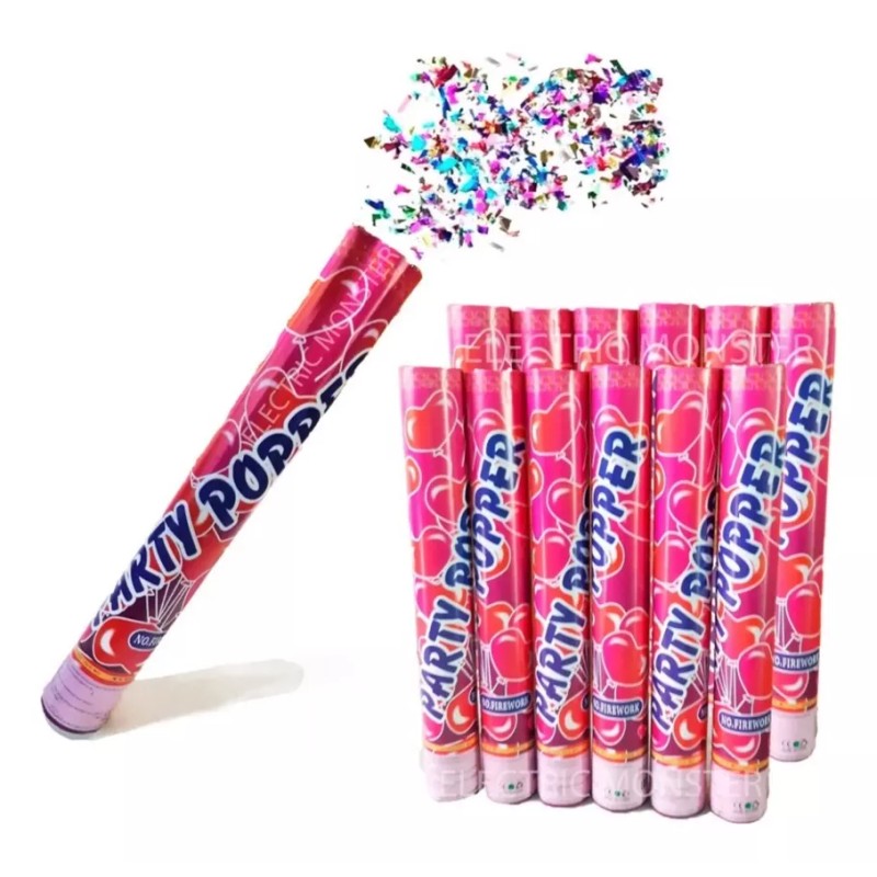 Codalis 20 Bazuca Lanzador Confeti Papel Metalico Cañon Fiesta