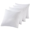 Kingnex 4 Pack Feather Proof Pillow Protectors 22x22 Waterproof Pillow