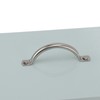 Metal Laundry Room Container with Dual Side Handles with Spoon