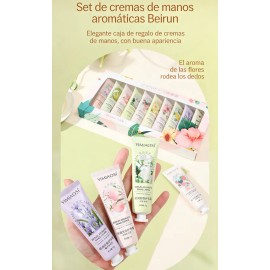Crema De Manos Hidratante Nutritiva 10 Aromas Portátil Set