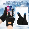 Eirnvop Winter Gloves for Men Women, Upgraded Touchscreen Gloves, Cold