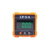 Orange Digital LCD Protractor Inclinometer Waterproof Bevel Box Protractor Magnetic