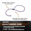 Keeper - 48” Lock-It Bungee Cord, 2 Pack - UV
