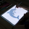 6000+Lux A3 Light Box Drawing Board with 3500mAH Battery,6 dimming