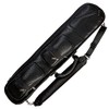 Pro Series LC-3 Premium Soft Black Leatherette Pool Cue Case,