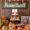 Jiaoiudi Basketball Party Decorations 3 Tier Basketball Cupcake Stand Basketball