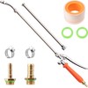 Sprayer Wand, 44" all metal Sprayer for 1/2" & 3/8"