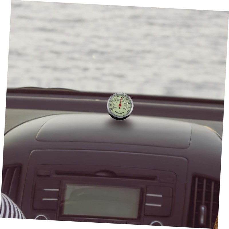 ULTECHNOVO Automotive Thermometer Thermometer Temperature Gauge Easy Install Multi-Functional for