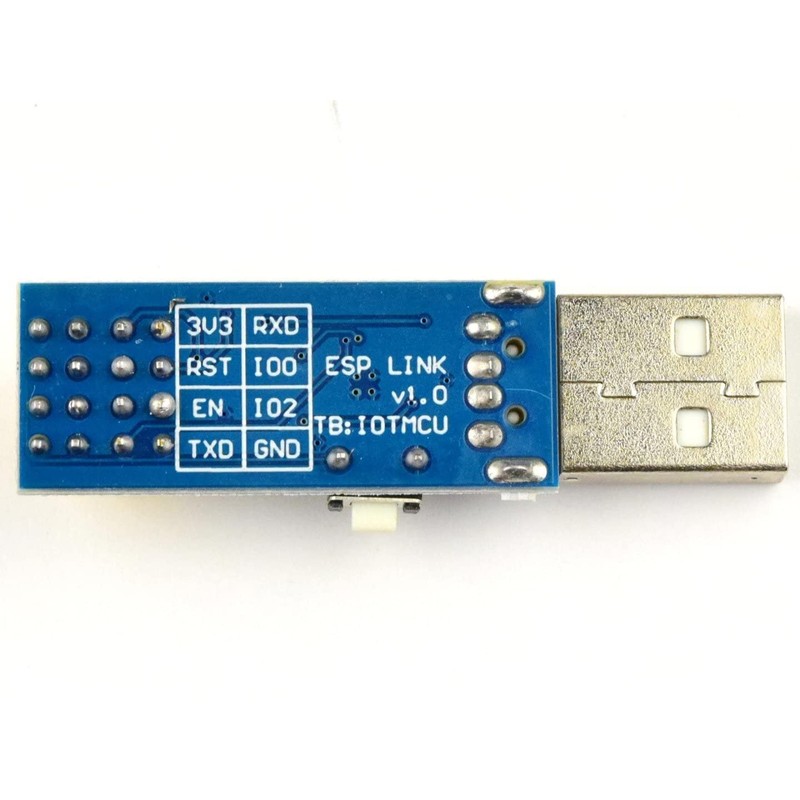 CANADUINO® ESP-01 USB Programming Interface for ESP8266 - CP2104 USB