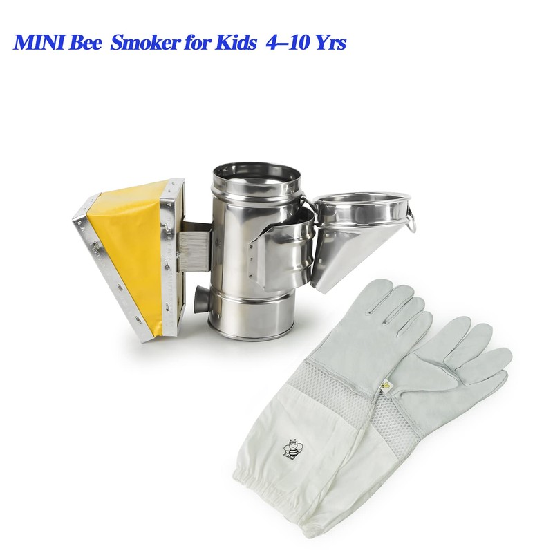 Luwint Mini Bee Hive Smoker for Kids, 7 Inch X-Small