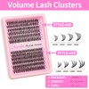 Azenlo Azenlo Lash Extensions Cluster DIY Lashes 240pcs 30D 40D
