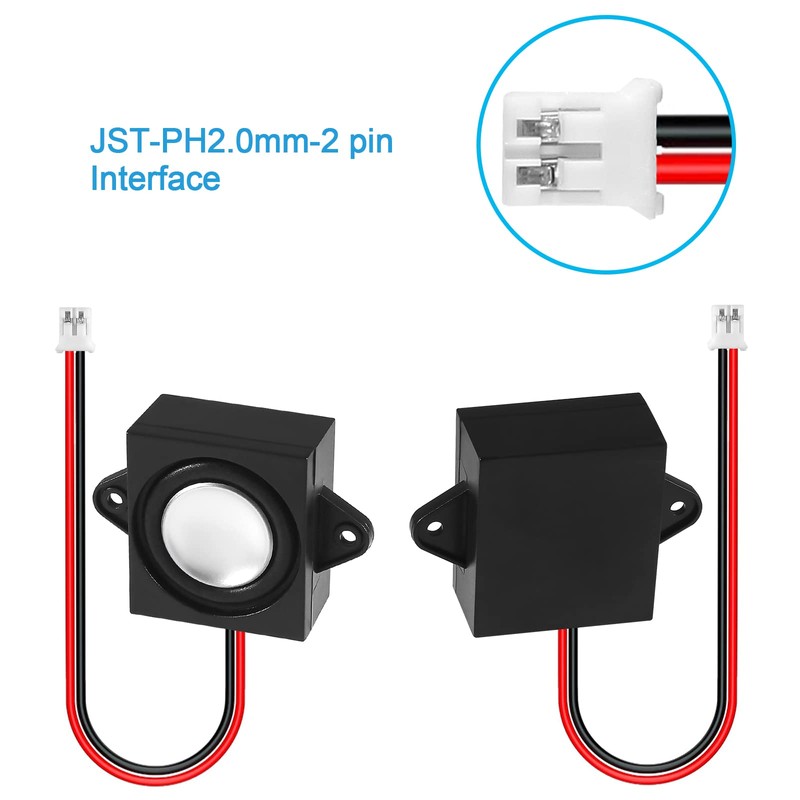 ATNSINC 3PCS 8 Ohm 5 Watt Double Cavity Mini Speaker