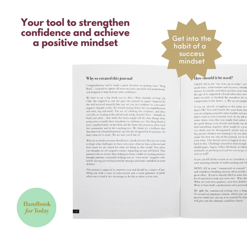 Brag Book: Your Book of Wins | Manifestation Journal |
