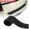 SHENKENUO Rubber Car Rear Bumper Protector Trim Strip Trunk Sill